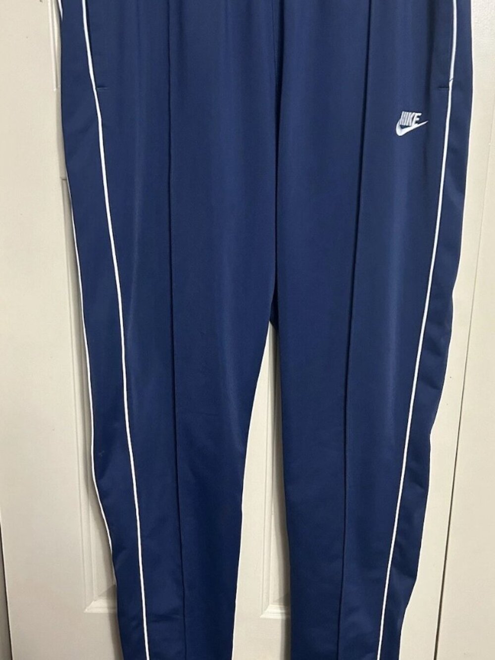 Nike Dri-FIT Men's L Tall Navy Track Pants